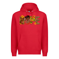 Red hope afro Premium Hoodie - texasbilliewilder
