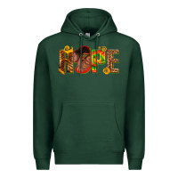 Sports Green hope afro Premium Hoodie - texasbilliewilder