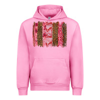 Fuchsia Pink valentine's day love brushstrokes Urban Hoodie - RanaPortraitStore