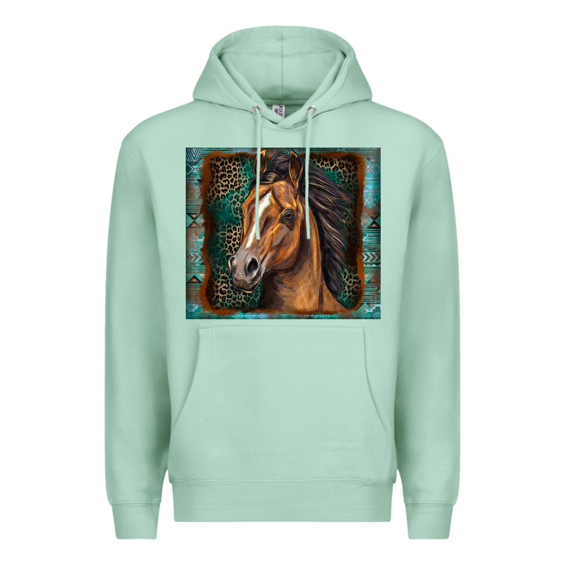 Western Horse Premium Hoodie by Zillion Design Studio | Teevron