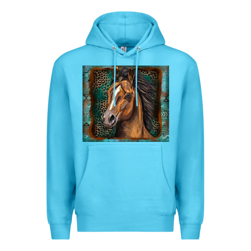 Western Horse Premium Hoodie by Zillion Design Studio | Teevron