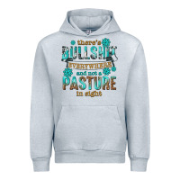 Heather Grey theres bullshit everywhere and not a pasture tbw Urban Hoodie - texasbilliewilder