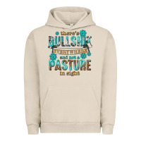 Pigment French Oak theres bullshit everywhere and not a pasture tbw Urban Hoodie - texasbilliewilder