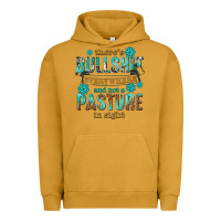 Pigment Peanut Butter theres bullshit everywhere and not a pasture tbw Urban Hoodie - texasbilliewilder