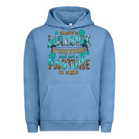 Pigment Pebble Blue theres bullshit everywhere and not a pasture tbw Urban Hoodie - texasbilliewilder
