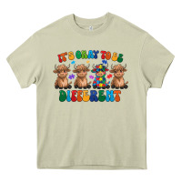 Mossy Its Okay To Be Different Heavy Core Tee - CowhideDigitalArt