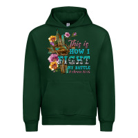 Forest Green this is how i fight my battle tbw Urban Hoodie - texasbilliewilder