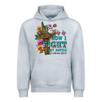 Heather Grey this is how i fight my battle tbw Urban Hoodie - texasbilliewilder
