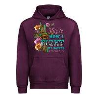 Mauve Wine this is how i fight my battle tbw Urban Hoodie - texasbilliewilder