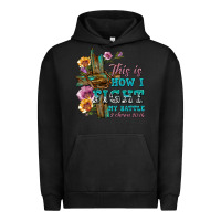 Pigment Black this is how i fight my battle tbw Urban Hoodie - texasbilliewilder