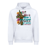 White this is how i fight my battle tbw Urban Hoodie - texasbilliewilder
