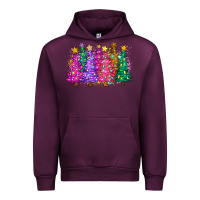 Christmas Trees And Lights Urban Hoodie | Teevron