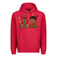 Cardinal i am black history afro black boy child juneteenth Premium Hoodie - texasbilliewilder
