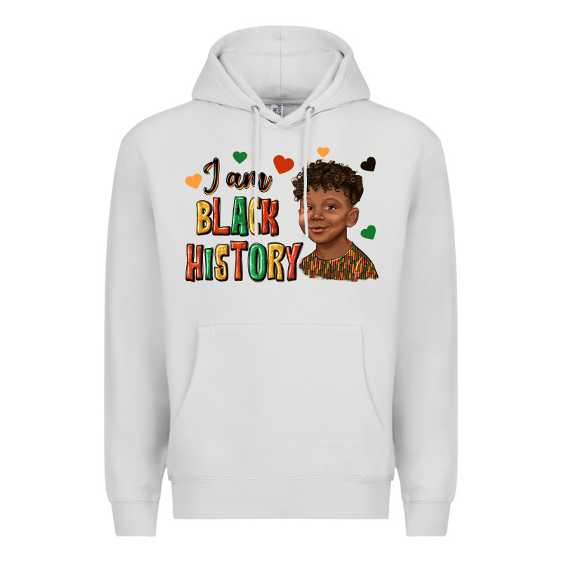 I Am Black History Afro Black Boy Child Juneteenth Premium Hoodie by texasbilliewilder | Teevron