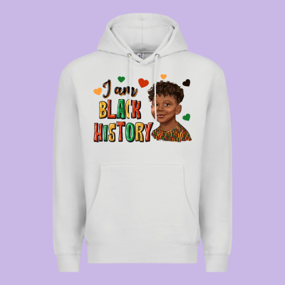 I Am Black History Afro Black Boy Child Juneteenth Premium Hoodie Designed By Texasbilliewilder