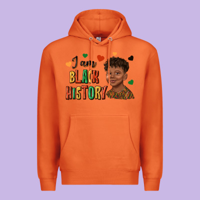 I Am Black History Afro Black Boy Child Juneteenth Premium Hoodie Designed By Texasbilliewilder