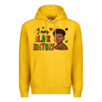 Lemon i am black history afro black boy child juneteenth Premium Hoodie - texasbilliewilder