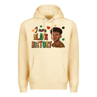 Pina Colada i am black history afro black boy child juneteenth Premium Hoodie - texasbilliewilder