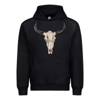 Western Bull Skull Tbw Urban Hoodie | Teevron