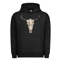 Pigment Black western bull skull tbw Urban Hoodie - texasbilliewilder