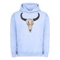 Pigment Grape Ice western bull skull tbw Urban Hoodie - texasbilliewilder