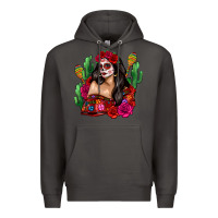 Smoke mexico girl Premium Hoodie - Zillion Design Studio