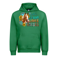 Emerald western just a girl who loves horses Urban Hoodie - texasbilliewilder