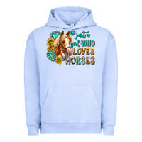 Pigment Grape Ice western just a girl who loves horses Urban Hoodie - texasbilliewilder