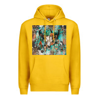 Lemon cowhide bull skull Premium Hoodie - Zillion Design Studio
