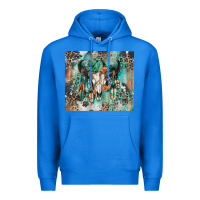 True Royal cowhide bull skull Premium Hoodie - Zillion Design Studio