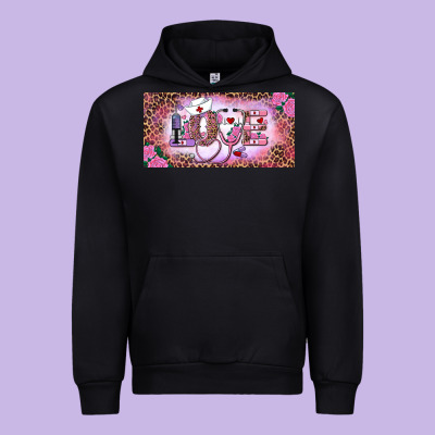 Urban Hoodie Valentine's Day Nurse Love