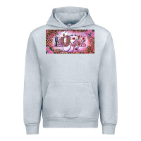 Heather Grey Valentine's Day Nurse Love Urban Hoodie - RanaPortraitStore