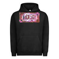Pigment Black Valentine's Day Nurse Love Urban Hoodie - RanaPortraitStore