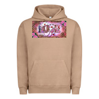 Pigment Burro Valentine's Day Nurse Love Urban Hoodie - RanaPortraitStore