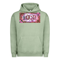 Pigment Oil Green Valentine's Day Nurse Love Urban Hoodie - RanaPortraitStore
