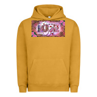 Pigment Peanut Butter Valentine's Day Nurse Love Urban Hoodie - RanaPortraitStore