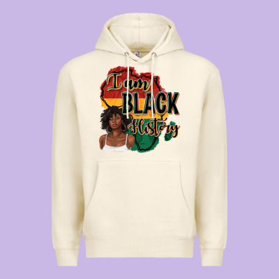 I Am Black History Premium Hoodie Designed By Texasbilliewilder