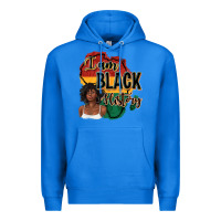 True Royal i am black history Premium Hoodie - texasbilliewilder