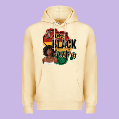 I Am Black History Premium Hoodie Designed By Texasbilliewilder