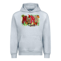 Heather Grey mama claus Urban Hoodie - Zillion Design Studio