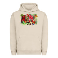 Pigment French Oak mama claus Urban Hoodie - Zillion Design Studio