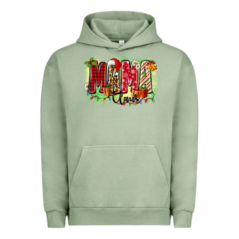Mama Claus Urban Hoodie by Zillion Design Studio | Teevron