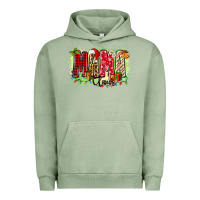 Pigment Oil Green mama claus Urban Hoodie - Zillion Design Studio