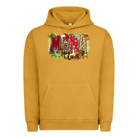 Pigment Peanut Butter mama claus Urban Hoodie - Zillion Design Studio