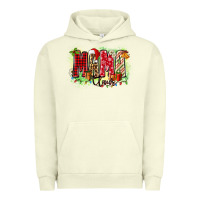 Pigment Pistachio mama claus Urban Hoodie - Zillion Design Studio