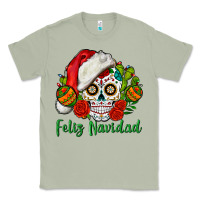 Matcha Feliz Navidad Skull Classic Tee - BundleAndBundleShop