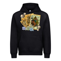 Black western rodeo playing cards tbw Urban Hoodie - texasbilliewilder