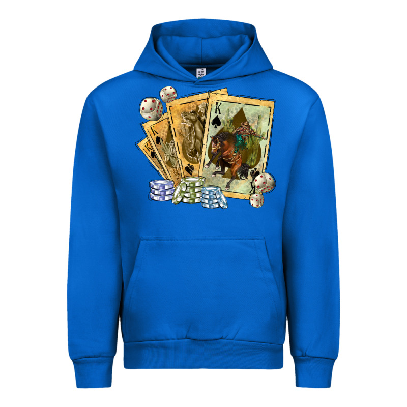 Western Rodeo Playing Cards Tbw Urban Hoodie by texasbilliewilder | Teevron