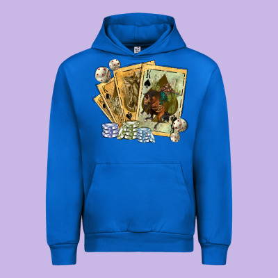 Urban Hoodie western rodeo playing cards tbw