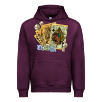 Mauve Wine western rodeo playing cards tbw Urban Hoodie - texasbilliewilder